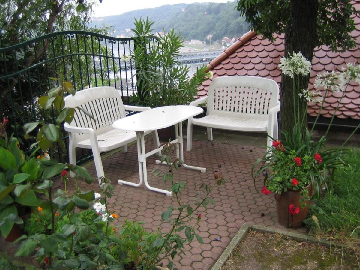 Pension Elbblick Sabine Zuschke Meißen Exterior foto